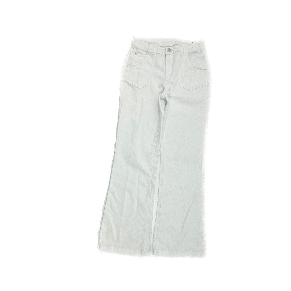 Copper Flash High Rise Flare Women's‎ size 8 White Denim jeans